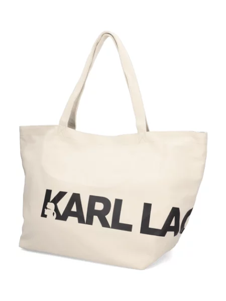 KARL LAGERFELD kabelka Shopper béžová