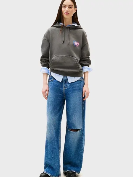 Толстовка Tommy Jeans сіра