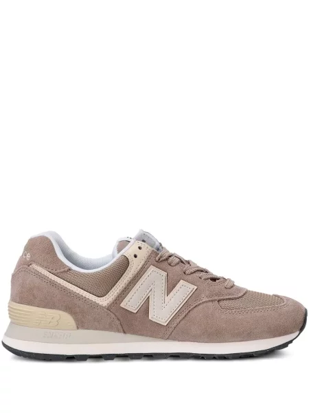 Sneakerși New Balance 574 maro