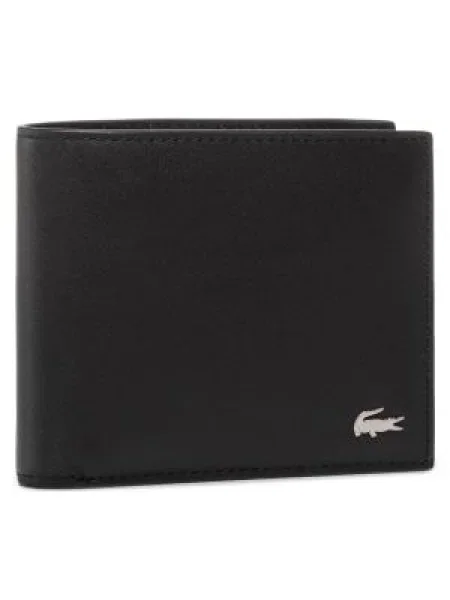 Lacoste Портфейл Small Billfold черен