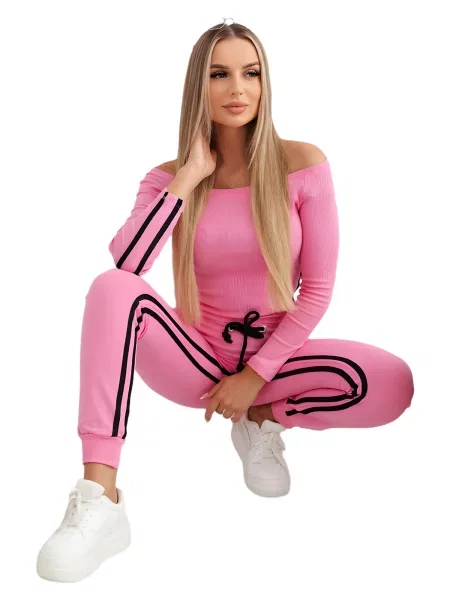 Kalhoty Kesi růžové