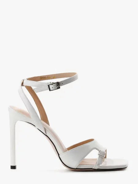 Шкіряні Босоніжки LeBERDES білий