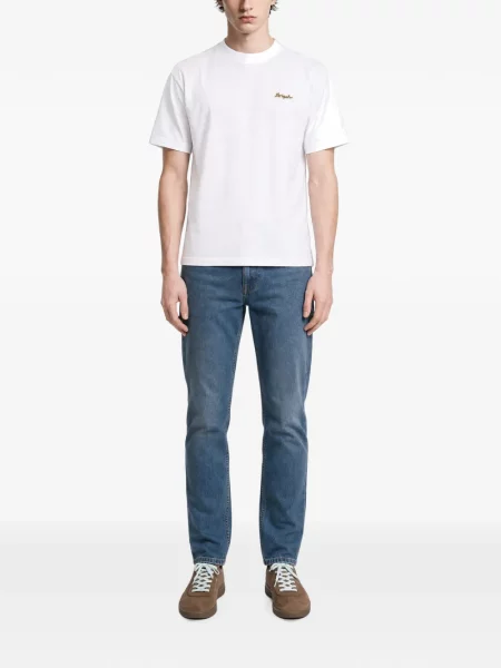 Tricou Axel Arigato cu broderie alb