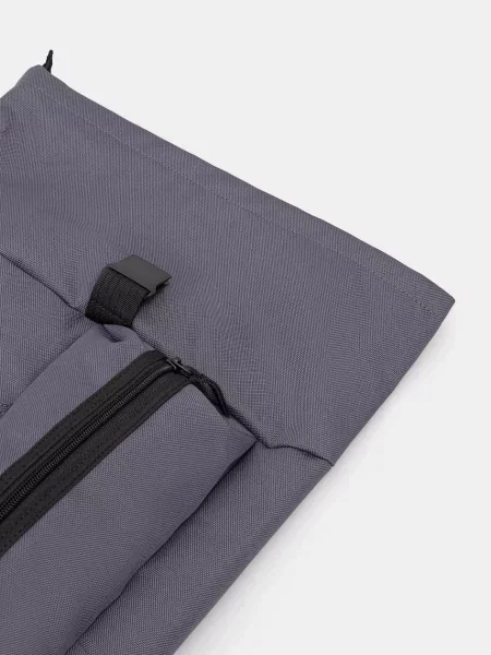 Большой рюкзак Adidas с аппликацией серый