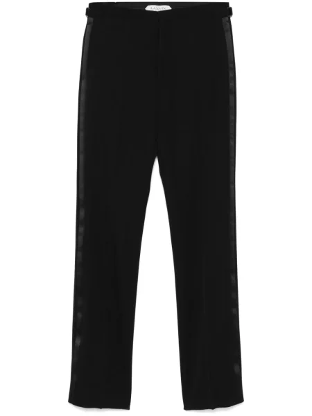 Pantaloni Lanvin cu dungi negru