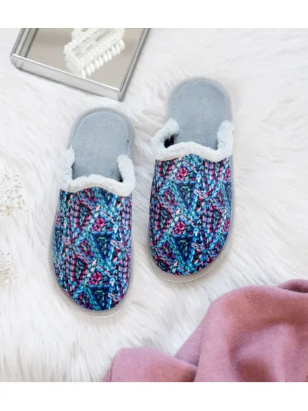 Pantofle Natural Style šedé