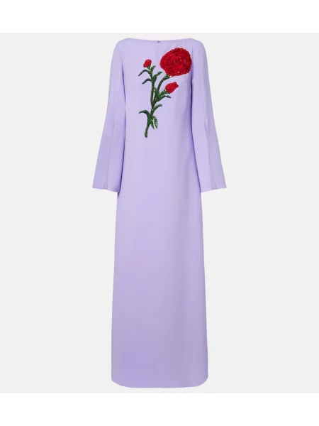Rochie Carolina Herrera violet
