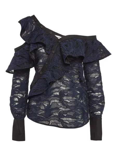 Bluză Self-portrait albastru