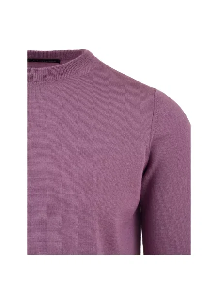 Sweter Daniele Alessandrini fioletowy