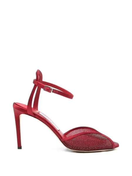 Sandale Jimmy Choo plasă roșu