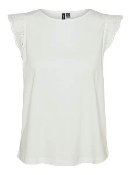 VERO MODA Tricou alb