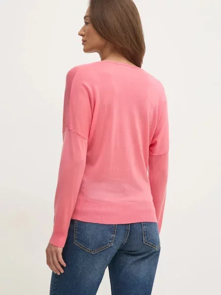 Легкий свитер United Colors Of Benetton розовый