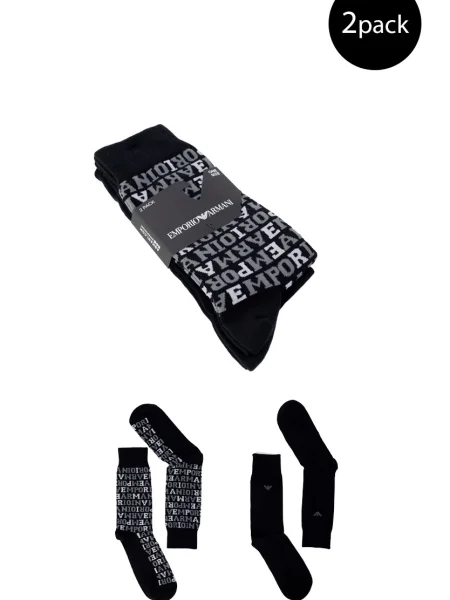 Nogavice Emporio Armani Underwear črna