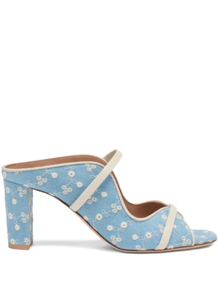 Sandale Malone Souliers cu model floral albastru