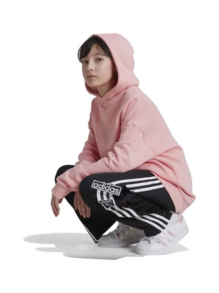 Adidas Originals Dětská mikina HOODIE oranžová