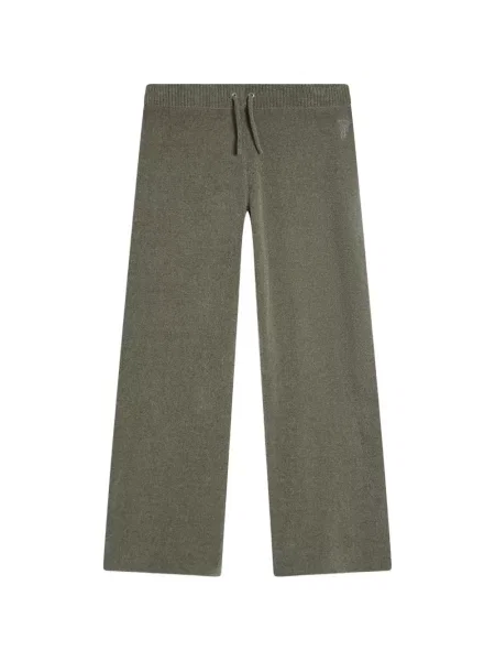Pantaloni Juicy Couture cu broderie tricotate alergare verde