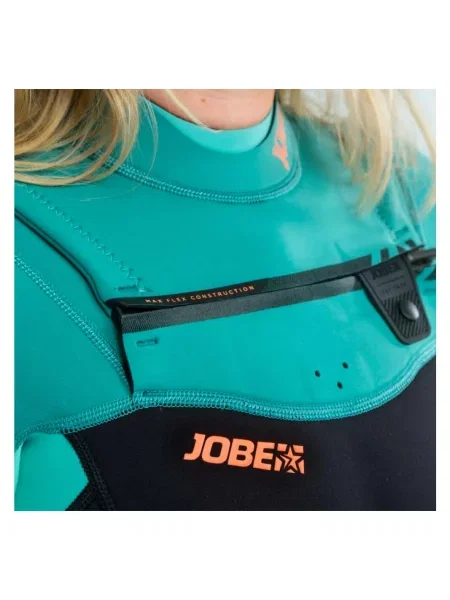 Kombinezon do mokrej roboty Jobe Sports Sofia Chestzip czarny