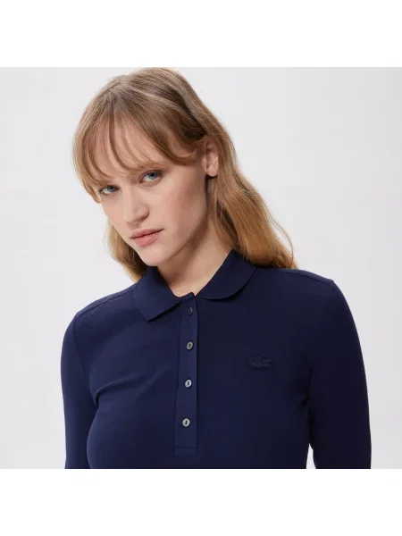 Lacoste поло синє