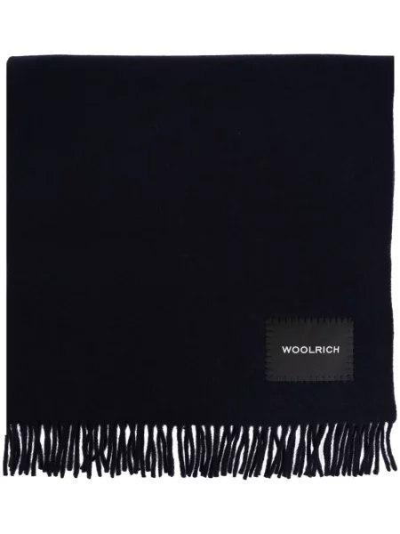 Fular Woolrich de lână negru