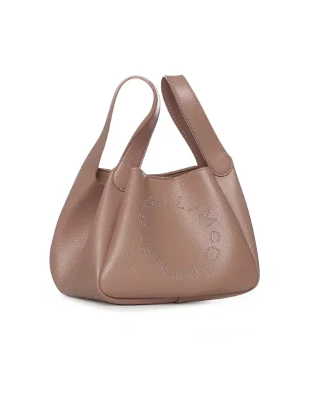 Top Stella Mccartney z logo różowy