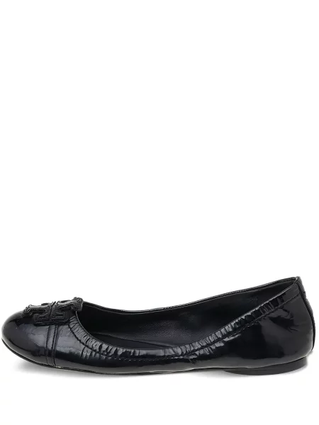 Balerini Tory Burch din piele negru