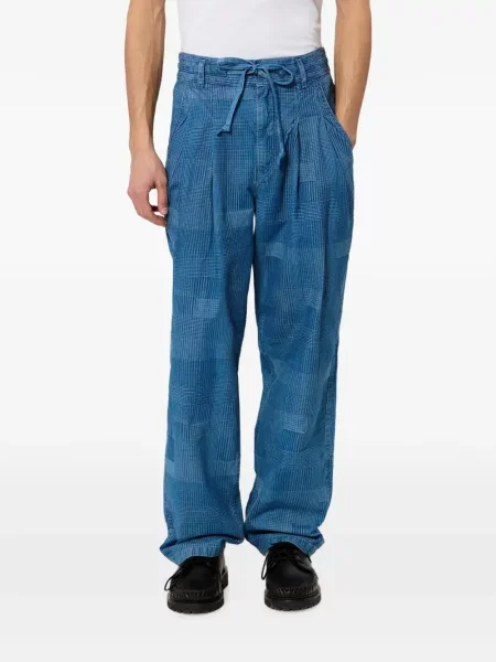 Pantaloni Isabel Marant albastru
