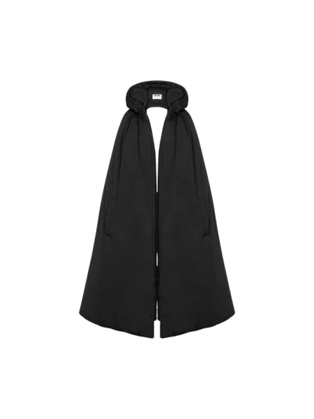 Maksi kurtka Moschino czarna