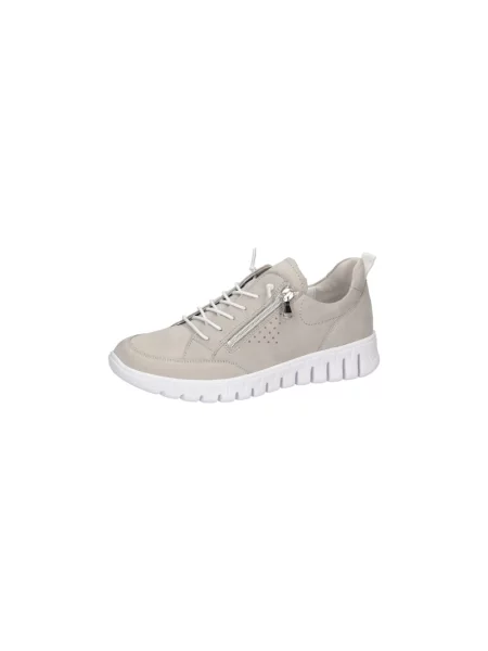 Sneakersy Waldläufer skórzane beżowe