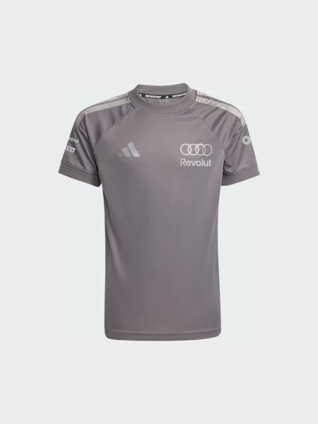 Детская спортивная футболка Adidas серая
