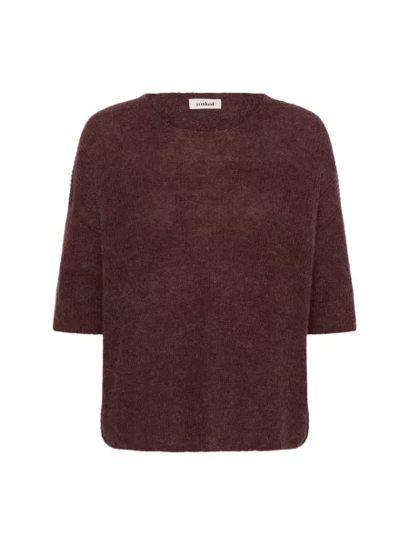 Dzianinowy sweter Soaked In Luxury brązowy