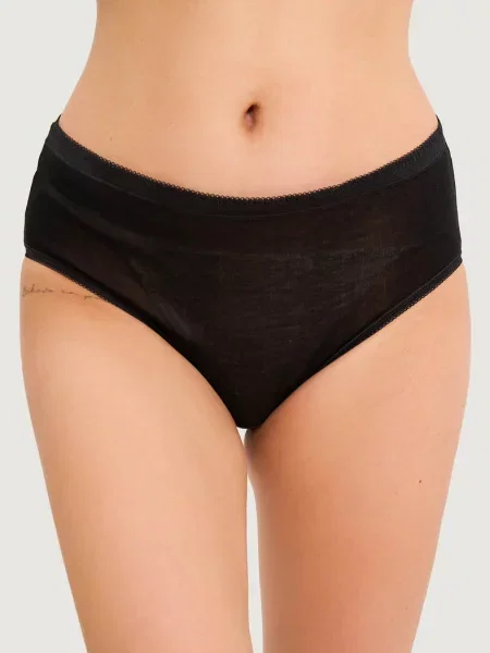 Базовые трусики чорні