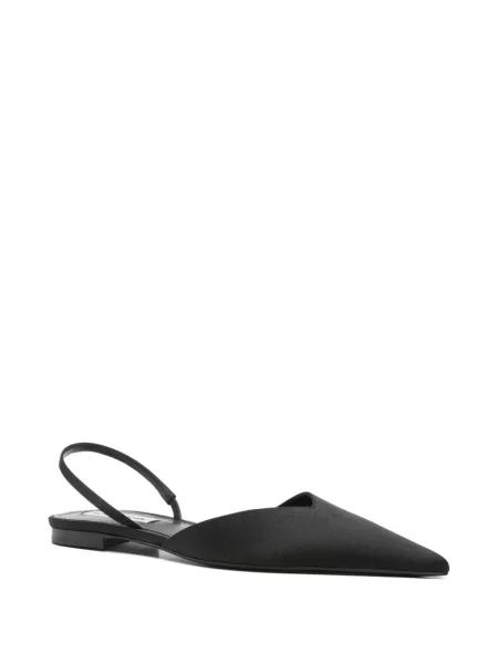 Pantofi cu toc Victoria Beckham asimetrice negru