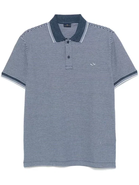 Polo Paul & Shark cu dungi albastru