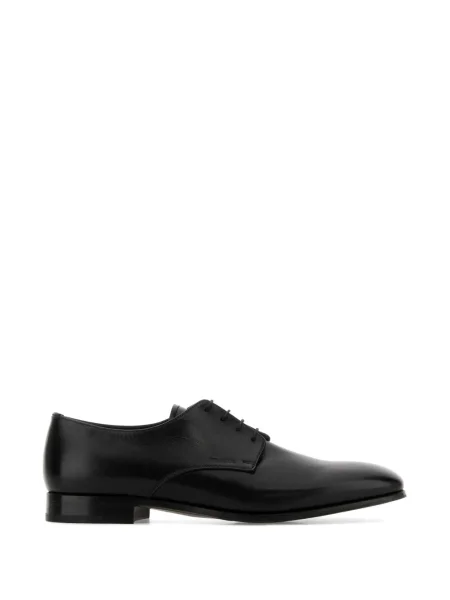 Pantofi Prada cu șireturi din piele negru