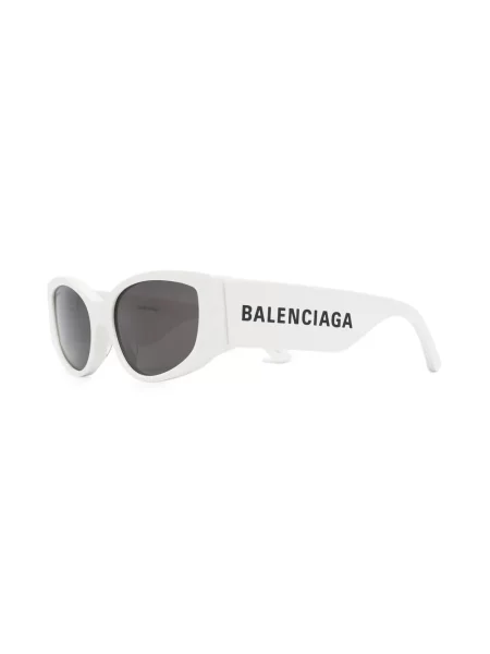 Sluneční brýle Balenciaga Eyewear s potiskem bílé