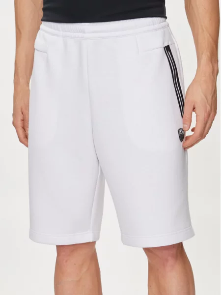 Bermudy Ea7 Emporio Armani białe