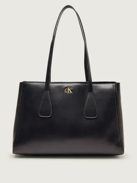 Geanta crossbody Calvin Klein business negru