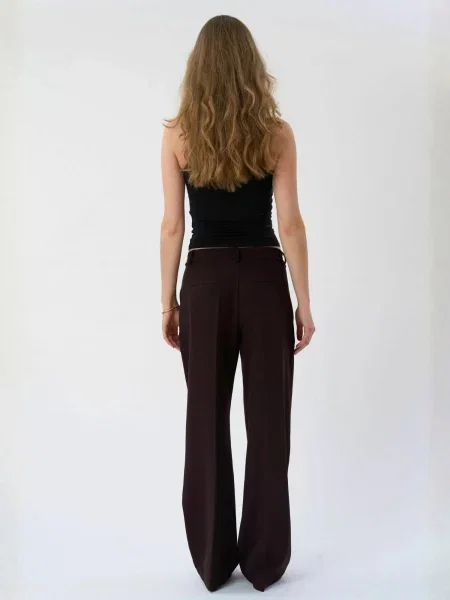 TEESHOPPEN Pantaloni Mila maro