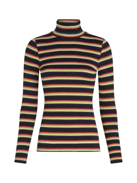 King Louie Tricou Lottie verde petrol / mov liliachiu / mov mură negru