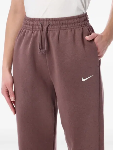 Leggings Nike cu broderie cu decolteu rotund mini verde