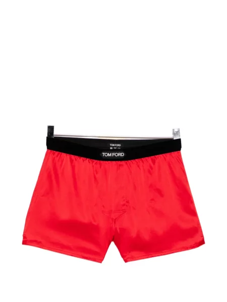 Pantaloni scurți Tom Ford cu autograf roșu