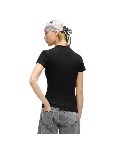 Tricou Karl Lagerfeld cu autograf negru