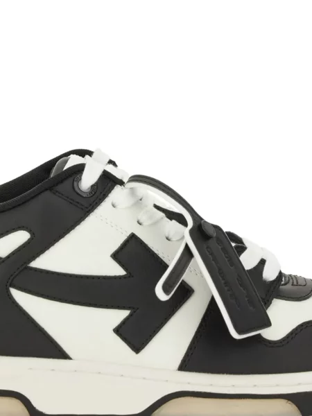 Sneakerși Off-white business alb