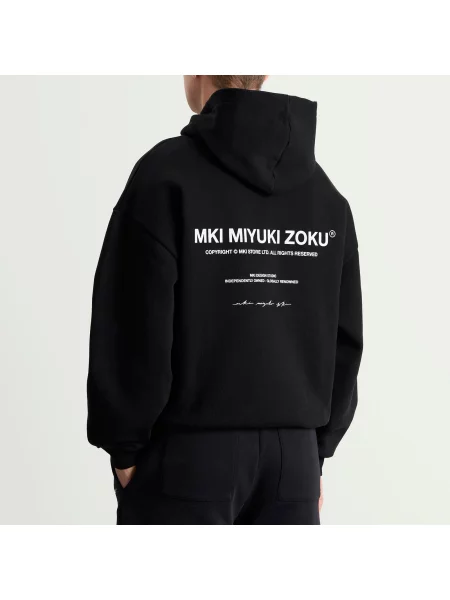 Bluza z kapturem Mki czarna