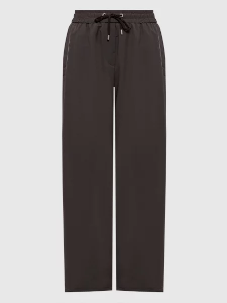 Спортивні штани з ланцюжком Peserico коричневі