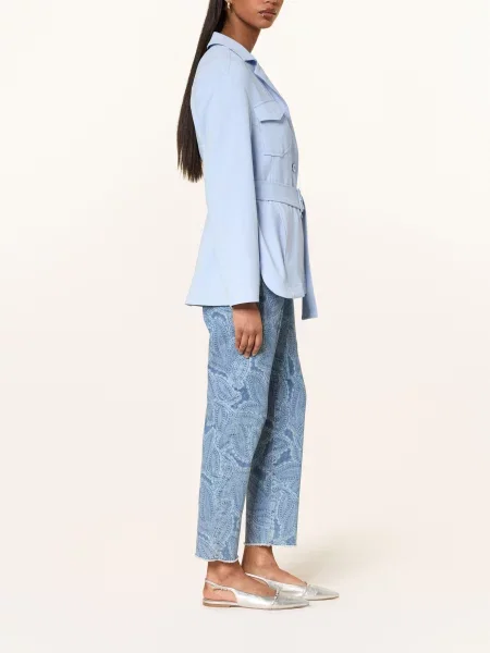 Marc Cain Dżinsy Typu Mom Jeans Roha Relaxed Fit blau niebieskie