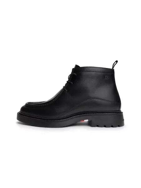 TOMMY HILFIGER Botine Chukka Corporate' negru