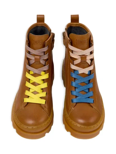 Buty do kostki dziecięce Camper brązowe
