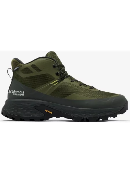 Buty trekkingowe Columbia Tellurix Titanium OutDry Mid zielony oliwkowy 40 czarny