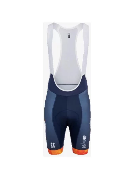 Spodenki rowerowe KNWU Z6 Goffrato granatowe 2 niebieskie